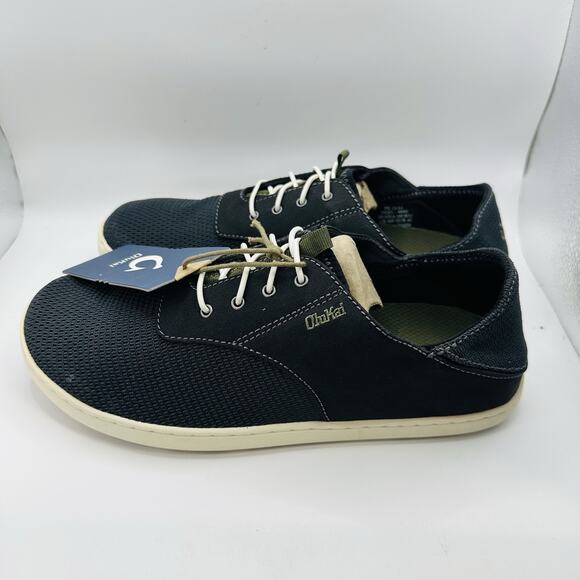 Olukai Nohea Moku Slip-On Shoes ‘Navy Blue’ Boat Shoes | Men\'s Size 8 M US - NWT main image 4